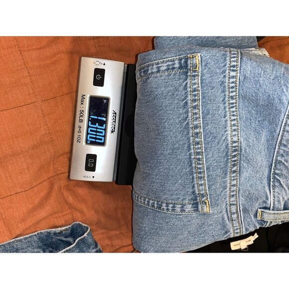 Cos Straight Leg High Rise Blue Denim Jeans Mens Size 32/32 - Picture 12 of 12